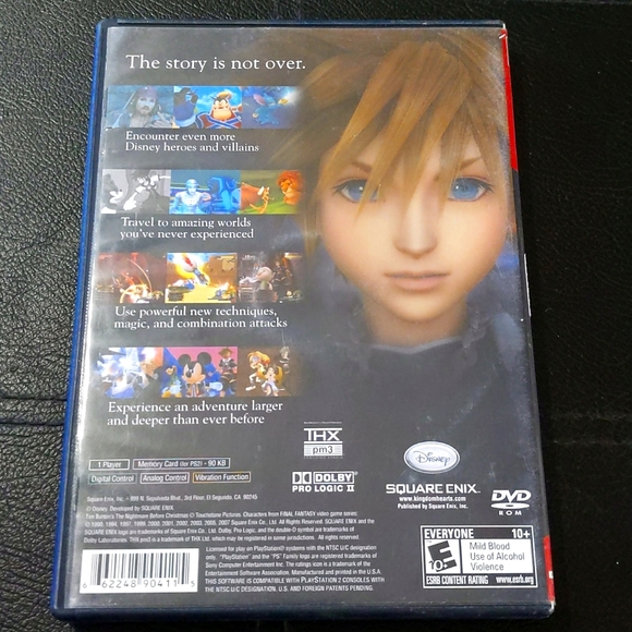 PlayStation 2 Greatest Hits-Kingdom Hearts 2 - Picture 2 of 4
